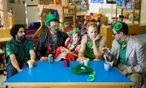The Dads of PARKED celebrating St. Patrick's